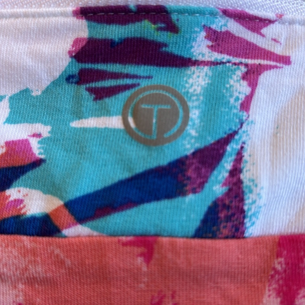 Talbots Large White Blue Maroon Skort NWT - Picture 6 of 10